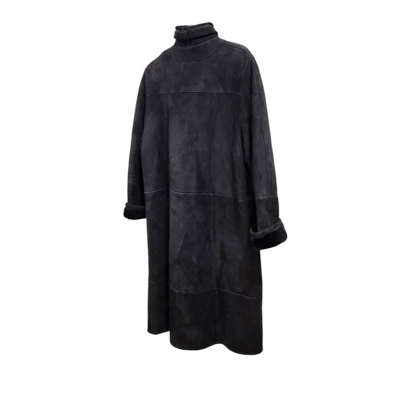Revillon Shearling coat Womens Size XL - Picture 7 of 15